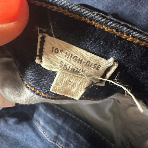 Madewell jeans high rise skinny 10” 36 - Picture 5 of 8